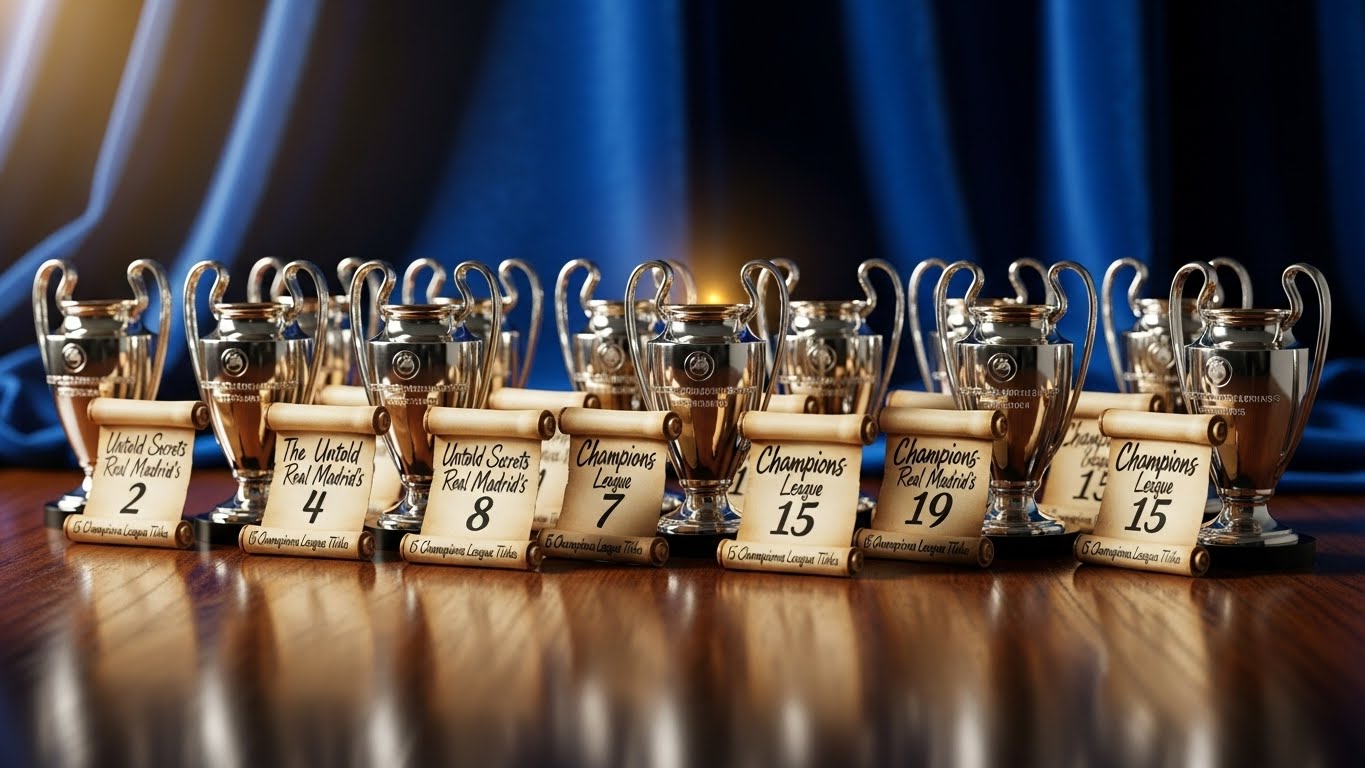 The Untold Secrets Behind Real Madrids 15 Champions League Titles