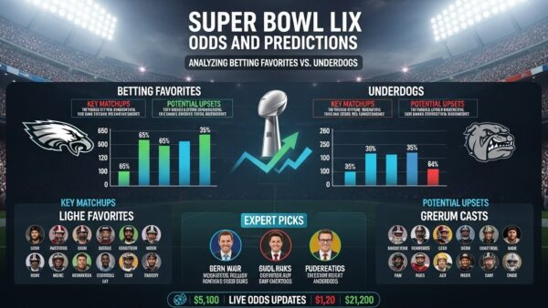 Super Bowl LIX Odds and Predictions: Analyzing Betting Favorites vs Underdogs