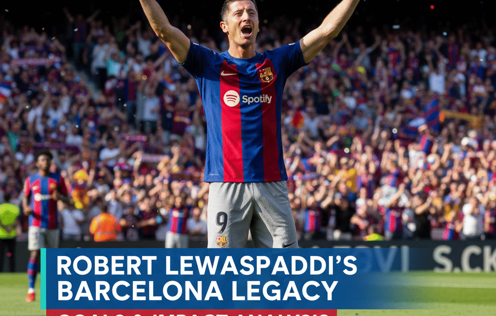 Robert Lewandowskis Legacy at Barcelona: An In-Depth Goals and Impact Analysis